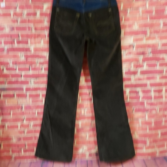 BCBGMAXAZRIA JEANS COUDUROY Brown PANTS size 6 - Picture 6 of 7